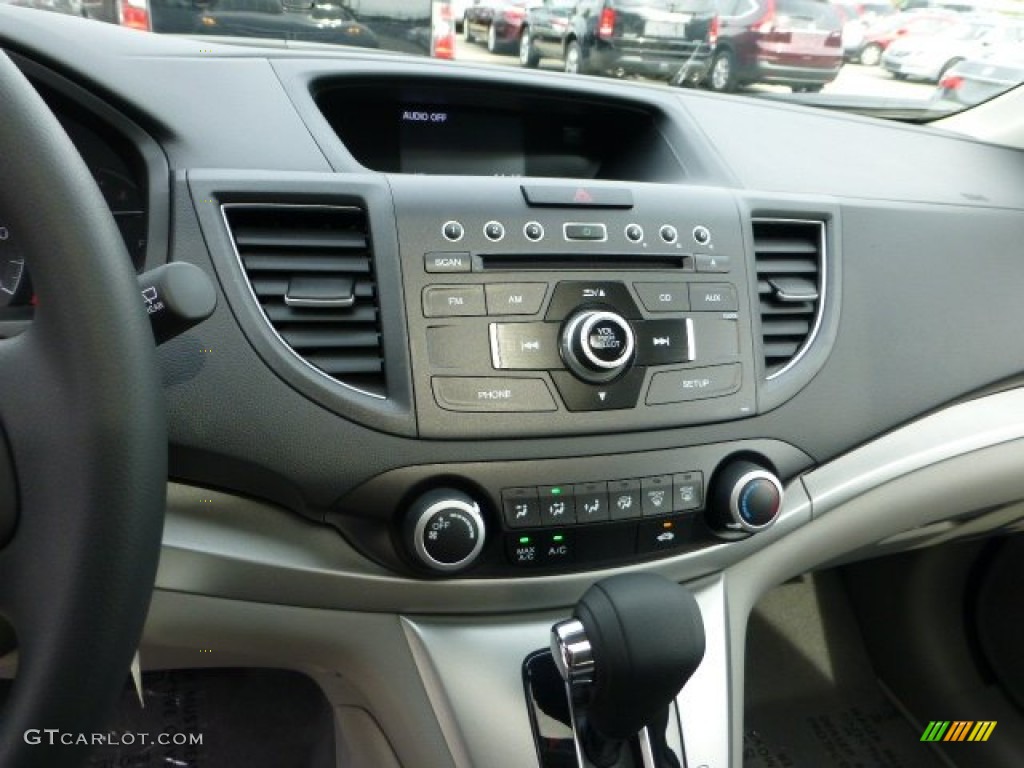 2013 CR-V EX AWD - Polished Metal Metallic / Gray photo #18