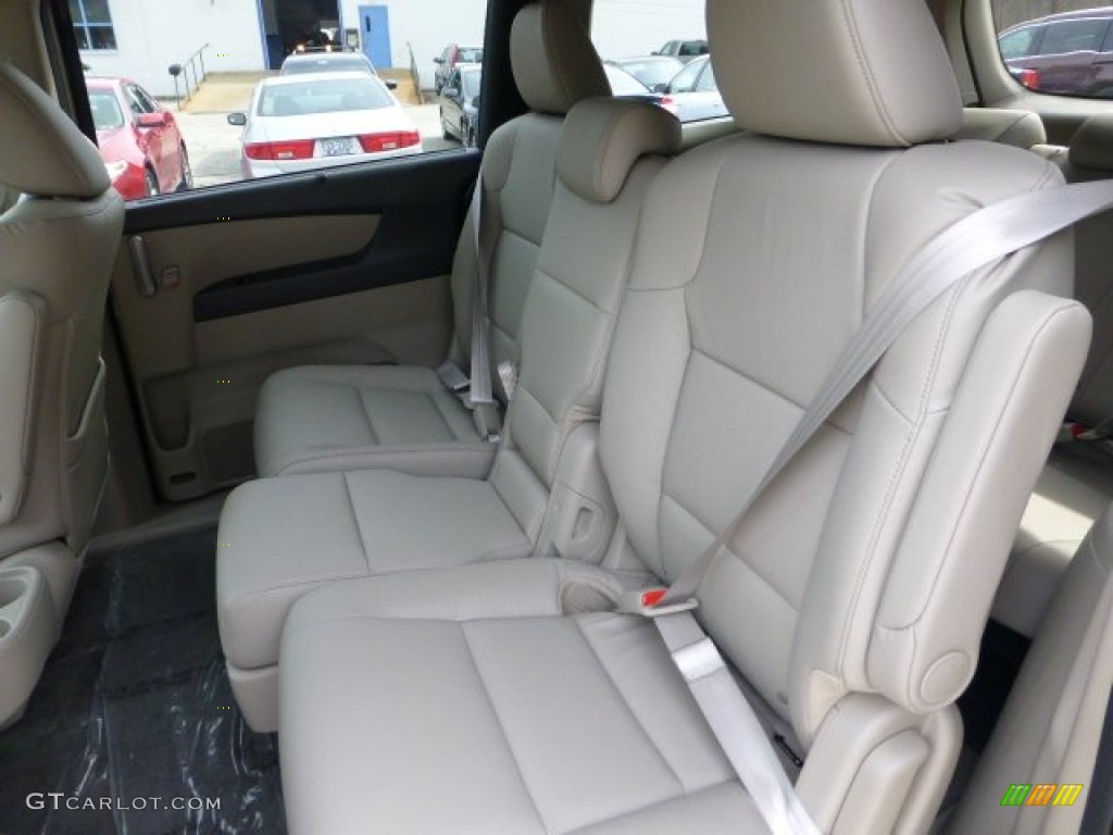 Beige Interior 2013 Honda Odyssey EX-L Photo #71487163
