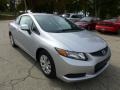 Alabaster Silver Metallic - Civic LX Coupe Photo No. 6