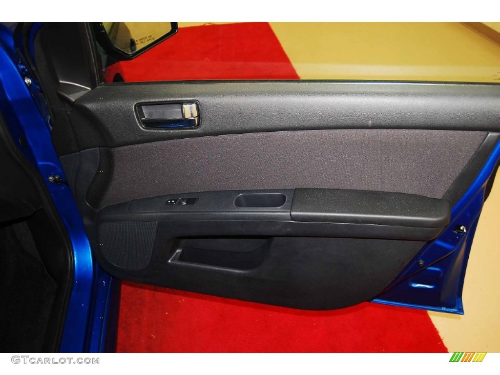 2008 Sentra SE-R - Sapphire Blue / SE-R Charcoal photo #18