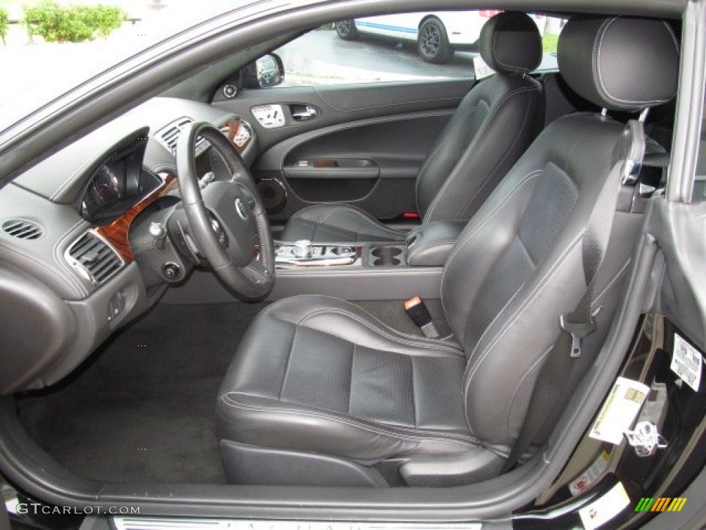 Warm Charcoal/Warm Charcoal Interior 2011 Jaguar XK XKR Coupe Photo #71490773
