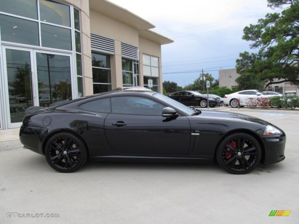 Ultimate Black Metallic 2011 Jaguar XK XKR Coupe Exterior Photo #71490788