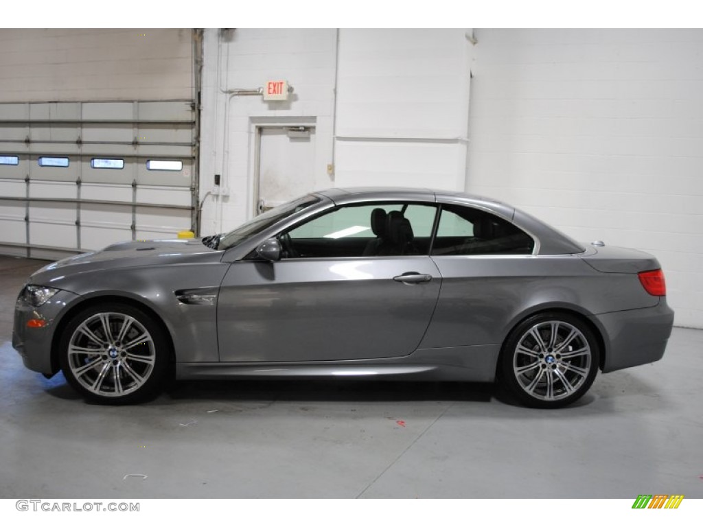 Space Gray Metallic 2011 BMW M3 Convertible Exterior Photo #71491309