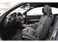 Black Novillo Leather 2011 BMW M3 Convertible Interior Color