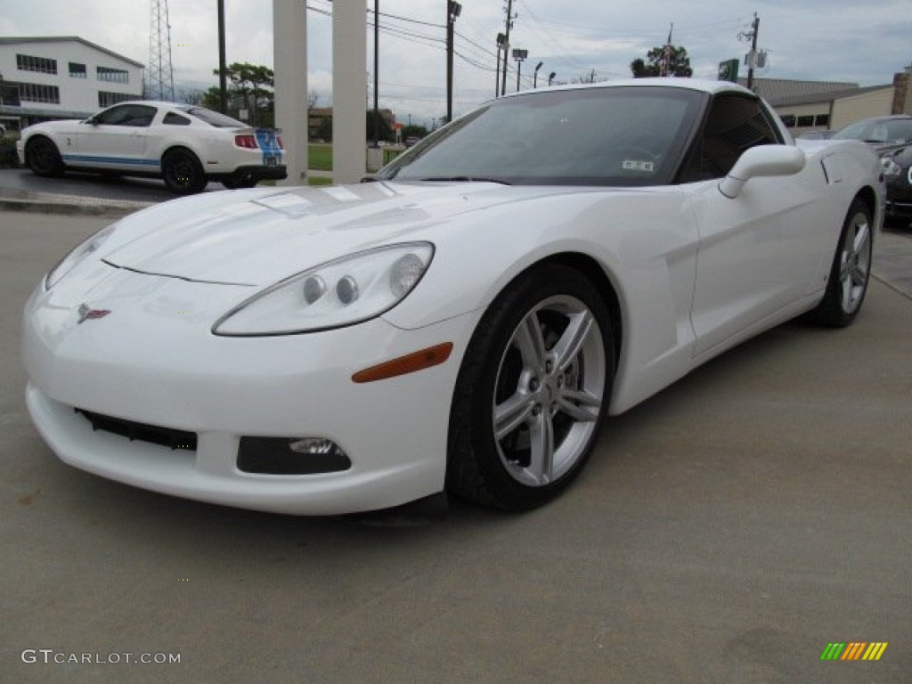 Arctic White 2007 Chevrolet Corvette Coupe Exterior Photo #71491699
