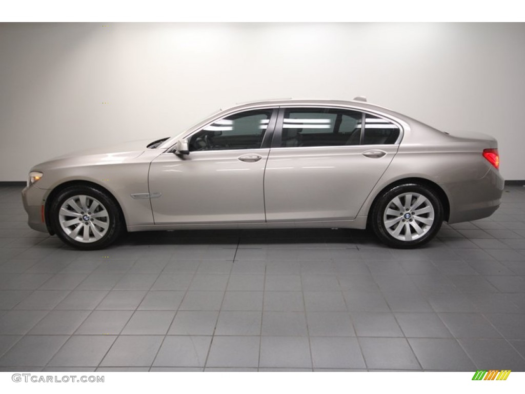 Cashmere Silver Metallic 2009 BMW 7 Series 750Li Sedan Exterior Photo #71492242