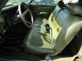 1971 Chevrolet Chevelle SS Coupe Front Seat