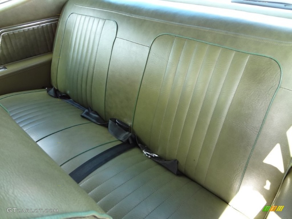 1971 Chevrolet Chevelle SS Coupe Rear Seat Photos