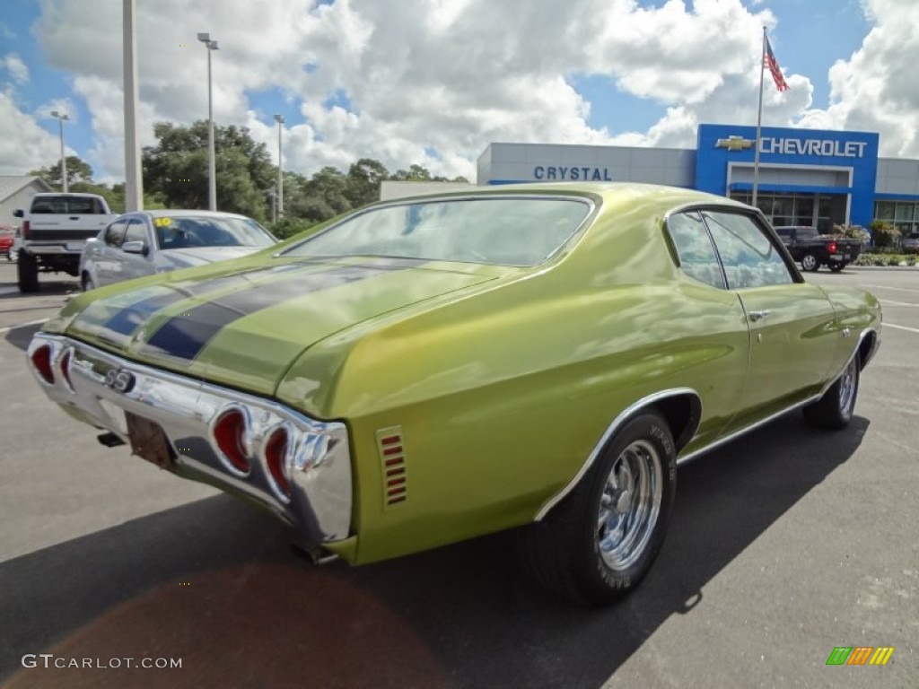 1971 Chevelle SS Coupe - Antique Green / Jade Green photo #8