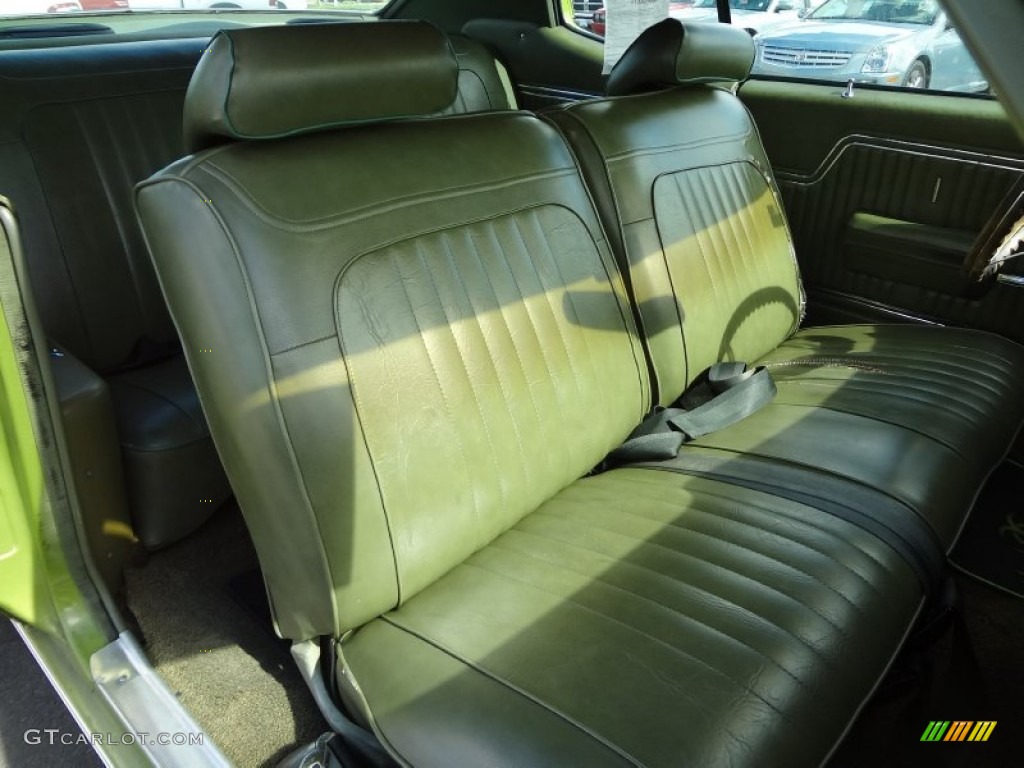 1971 Chevrolet Chevelle SS Coupe Interior Color Photos