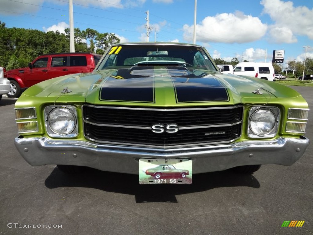 1971 Chevelle SS Coupe - Antique Green / Jade Green photo #13