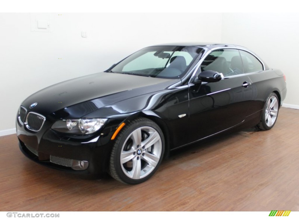 Jet Black 2009 BMW 3 Series 335i Convertible Exterior Photo #71494126