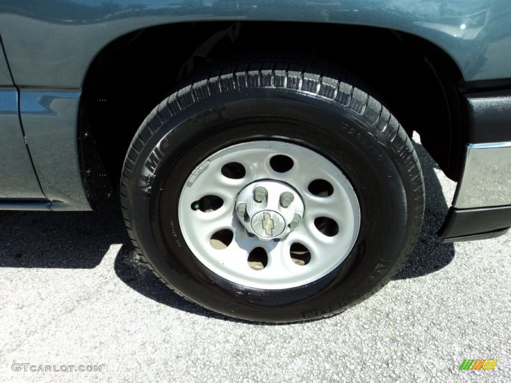 2006 Silverado 1500 Work Truck Extended Cab - Blue Granite Metallic / Dark Charcoal photo #3