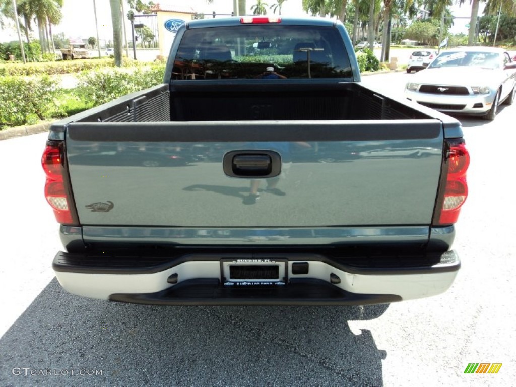 2006 Silverado 1500 Work Truck Extended Cab - Blue Granite Metallic / Dark Charcoal photo #7