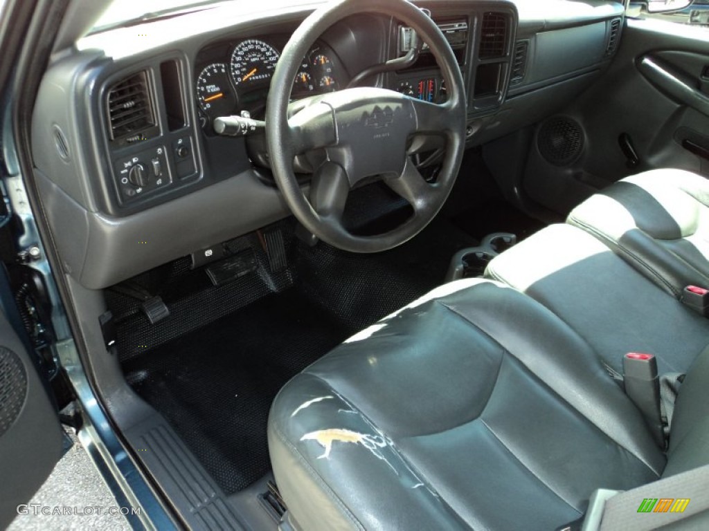 2006 Silverado 1500 Work Truck Extended Cab - Blue Granite Metallic / Dark Charcoal photo #17