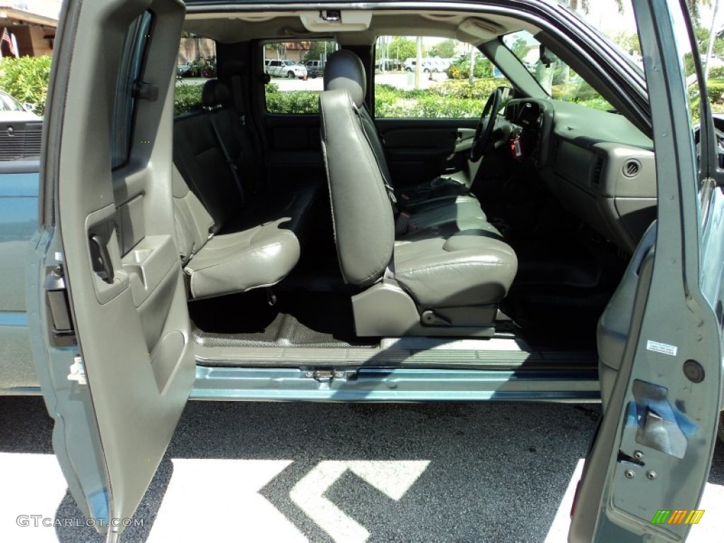 2006 Silverado 1500 Work Truck Extended Cab - Blue Granite Metallic / Dark Charcoal photo #21