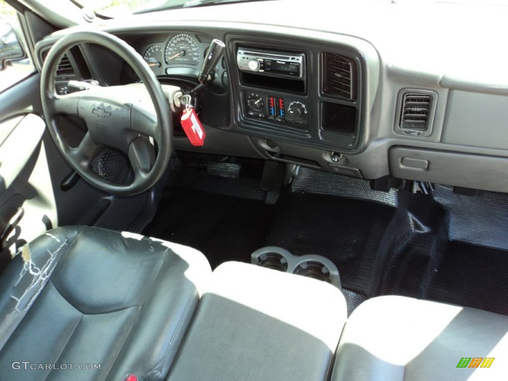 2006 Silverado 1500 Work Truck Extended Cab - Blue Granite Metallic / Dark Charcoal photo #23