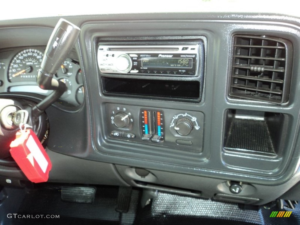 2006 Silverado 1500 Work Truck Extended Cab - Blue Granite Metallic / Dark Charcoal photo #24