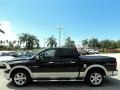 2009 Brilliant Black Crystal Pearl Dodge Ram 1500 Laramie Crew Cab  photo #13