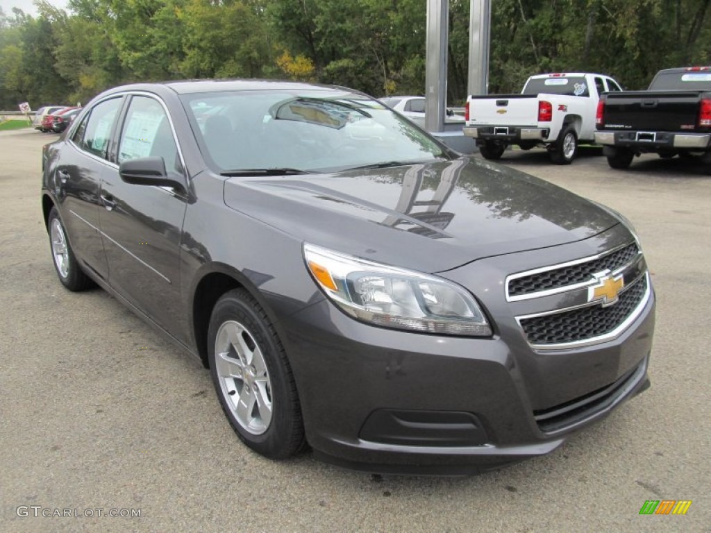 2013 Malibu LS - Taupe Gray Metallic / Jet Black/Titanium photo #8