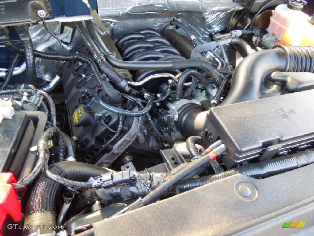 2011 Ford F150 XLT SuperCrew 4x4 5.0 Liter Flex-Fuel DOHC 32-Valve Ti-VCT V8 Engine Photo #71496676