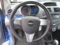 Silver/Blue 2013 Chevrolet Spark LS Steering Wheel