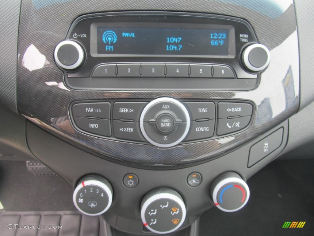 2013 Chevrolet Spark LS Controls Photo #71496787