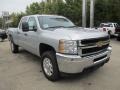 2012 Silver Ice Metallic Chevrolet Silverado 2500HD LT Crew Cab 4x4  photo #9