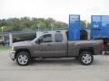 2013 Mocha Steel Metallic Chevrolet Silverado 2500HD LT Extended Cab 4x4  photo #2