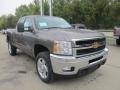 2013 Mocha Steel Metallic Chevrolet Silverado 2500HD LT Extended Cab 4x4  photo #10