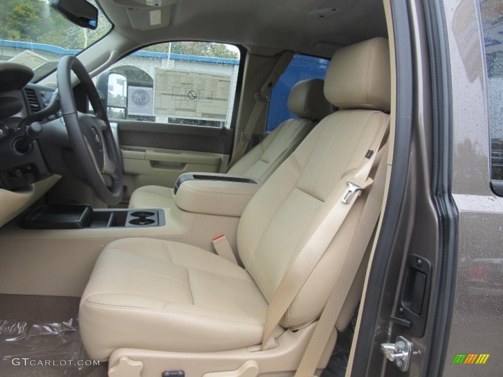2013 Chevrolet Silverado 2500HD LT Extended Cab 4x4 Front Seat Photo #71497132