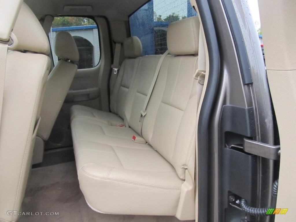 2013 Chevrolet Silverado 2500HD LT Extended Cab 4x4 Rear Seat Photo #71497135
