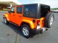 Crush Orange - Wrangler Unlimited Sahara 4x4 Photo No. 5