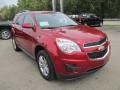 2013 Crystal Red Tintcoat Chevrolet Equinox LT AWD  photo #9