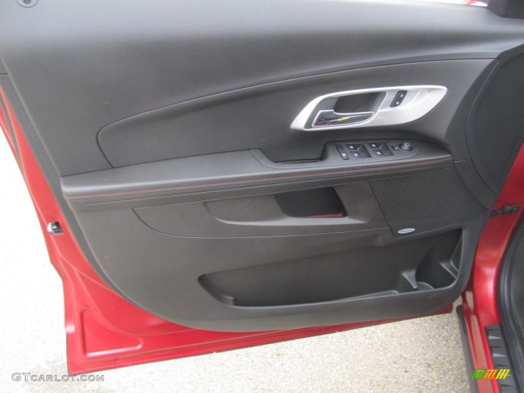 2013 Equinox LT AWD - Crystal Red Tintcoat / Jet Black photo #11