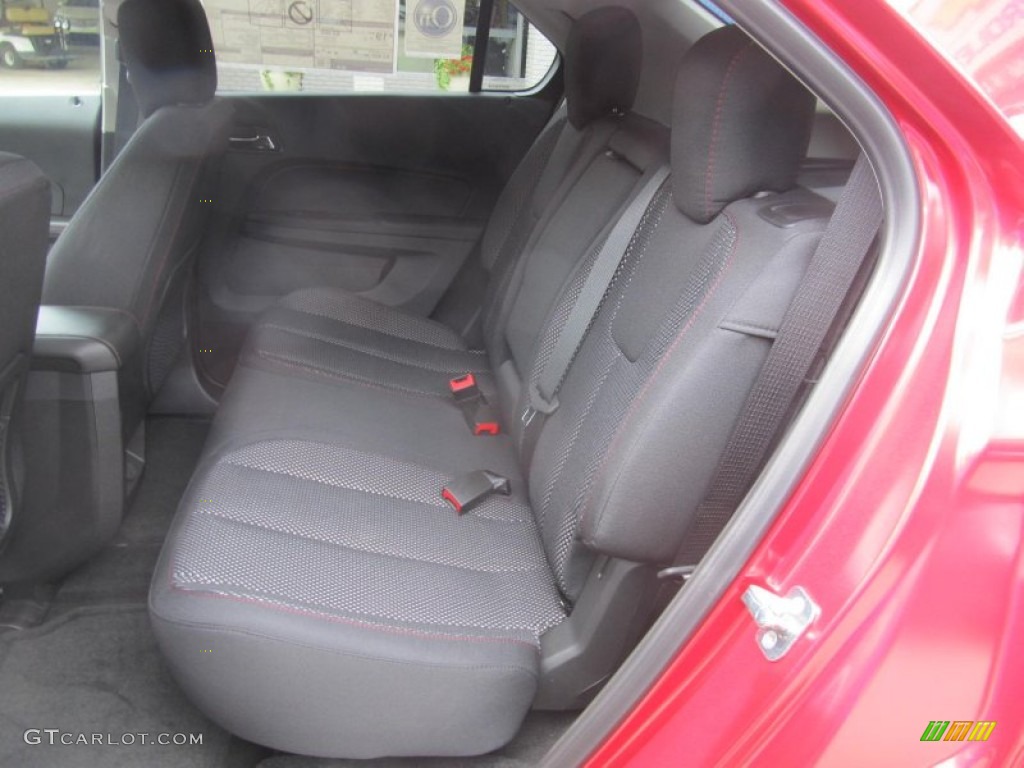 2013 Equinox LT AWD - Crystal Red Tintcoat / Jet Black photo #13