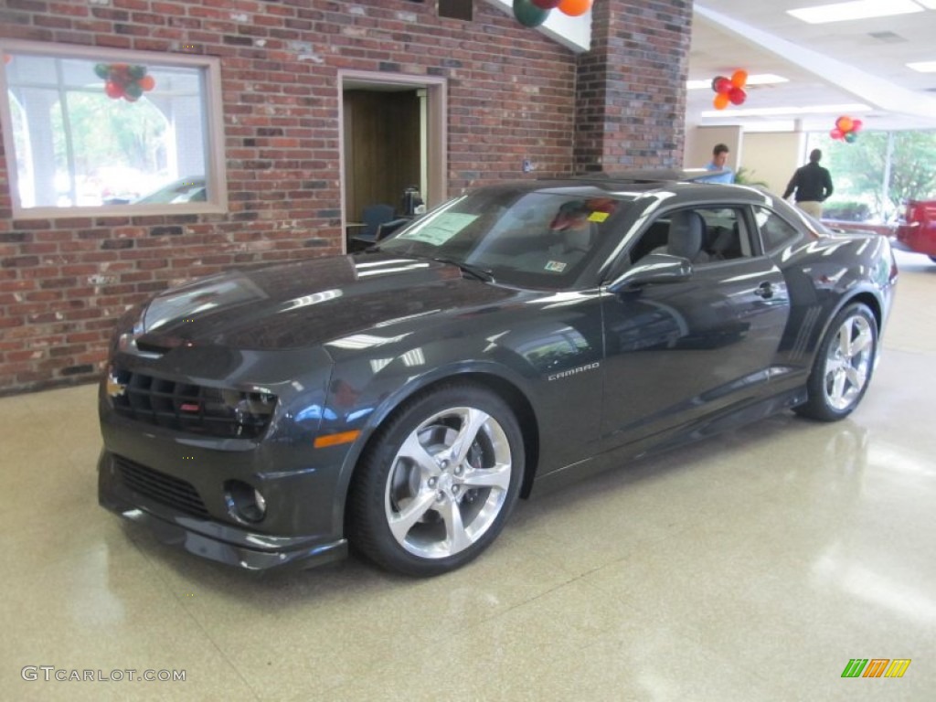 2013 Camaro SS/RS Coupe - Ashen Gray Metallic / Gray photo #1