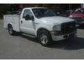 2005 Oxford White Ford F350 Super Duty XL Regular Cab Chassis  photo #1