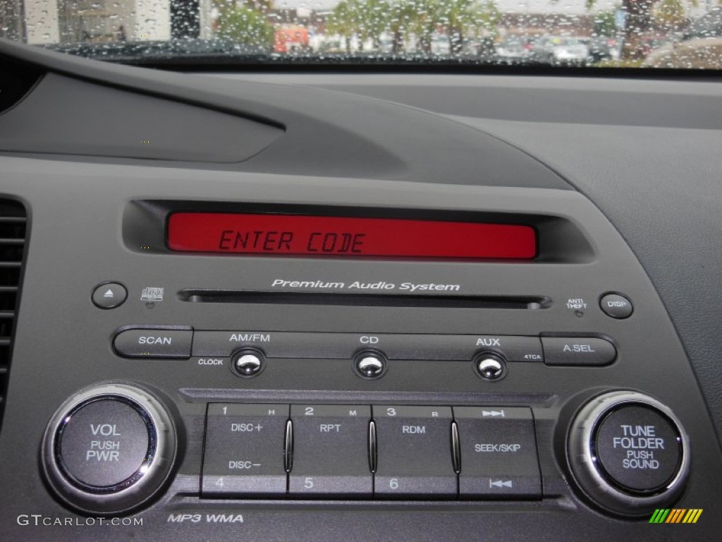 2011 Honda Civic Si Coupe Audio System Photos