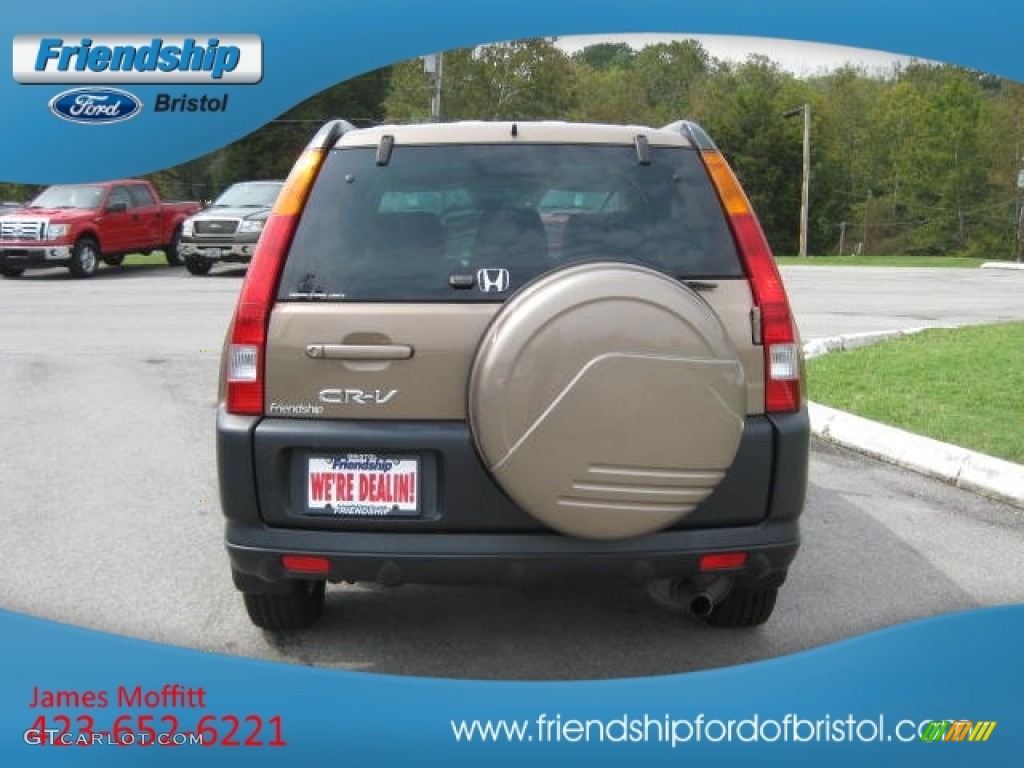 2004 CR-V EX 4WD - Mojave Mist Metallic / Saddle photo #7