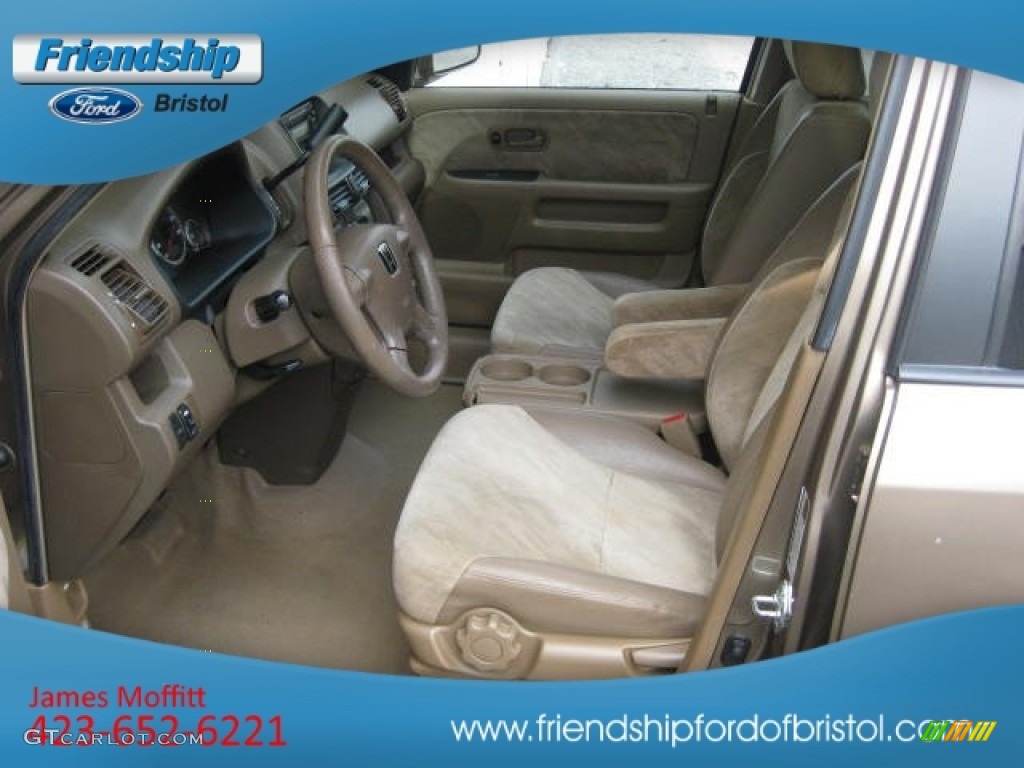 2004 CR-V EX 4WD - Mojave Mist Metallic / Saddle photo #14