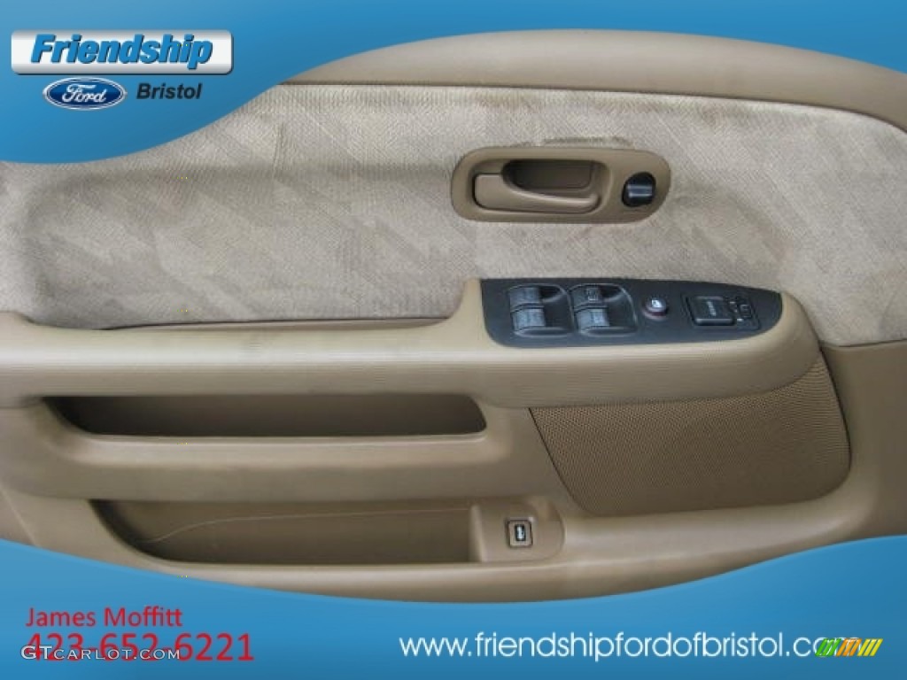 2004 CR-V EX 4WD - Mojave Mist Metallic / Saddle photo #16