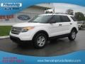 2013 Oxford White Ford Explorer 4WD  photo #2