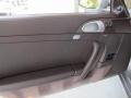 2009 Porsche 911 Cocoa Natural Leather Interior Door Panel Photo