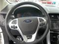 Charcoal Black/Silver Smoke Metallic 2011 Ford Edge Sport Steering Wheel