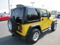 2006 Solar Yellow Jeep Wrangler Sport 4x4  photo #5