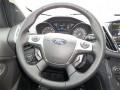 Charcoal Black Steering Wheel Photo for 2013 Ford Escape #71502595