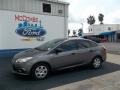 2013 Sterling Gray Ford Focus S Sedan  photo #1