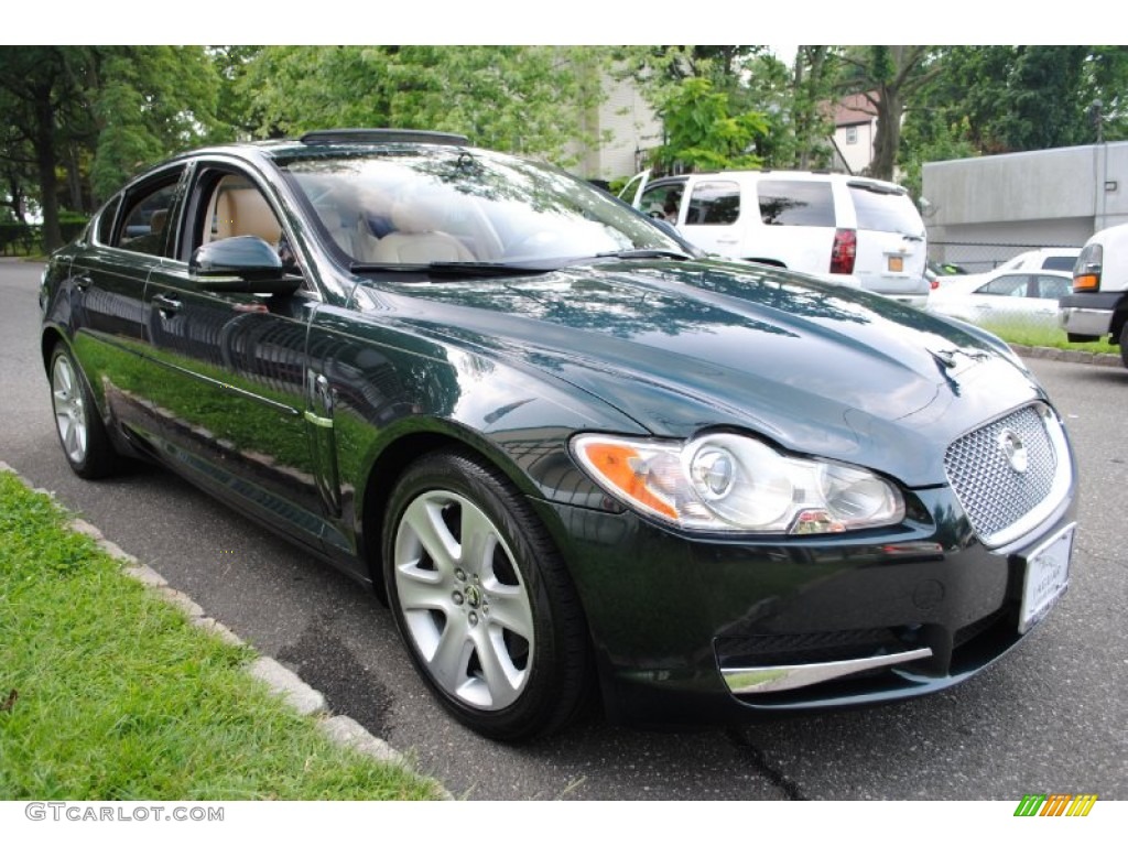 Botanical Green Metallic 2010 Jaguar XF Sport Sedan Exterior Photo #71504930