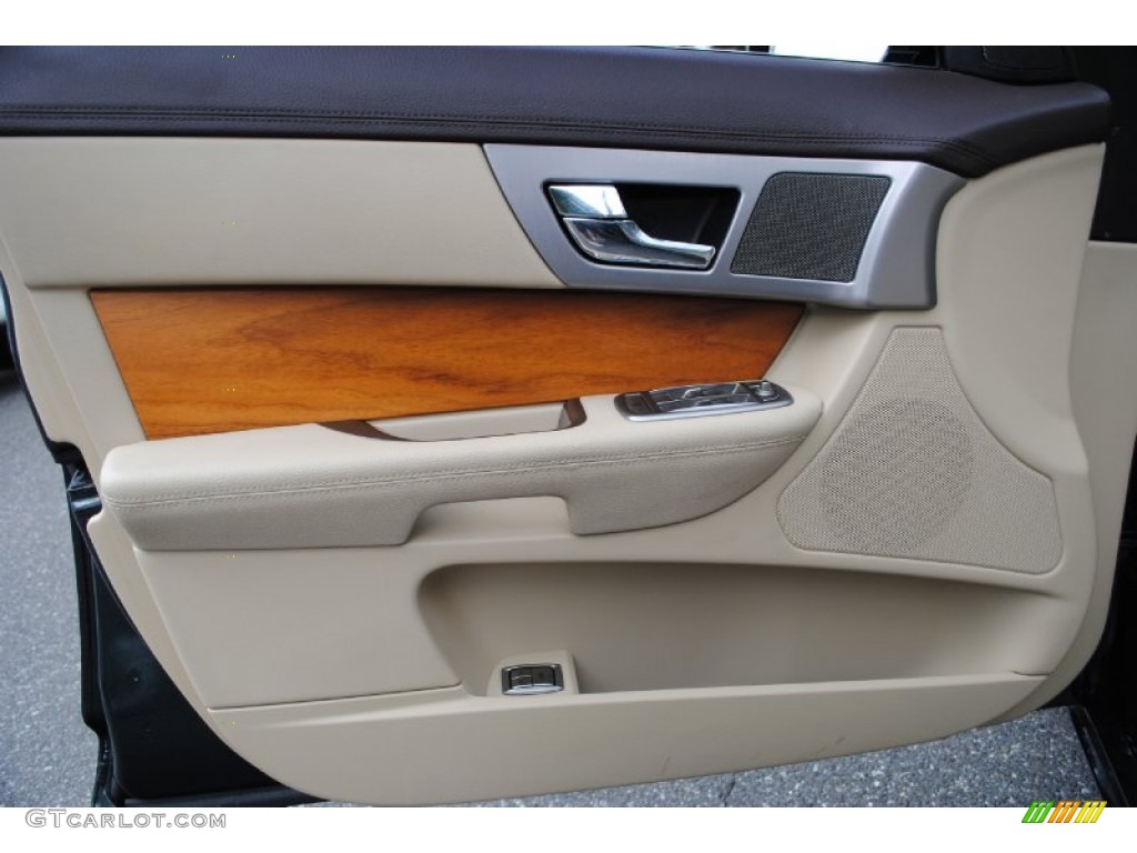 2010 Jaguar XF Sport Sedan Barley Door Panel Photo #71504972